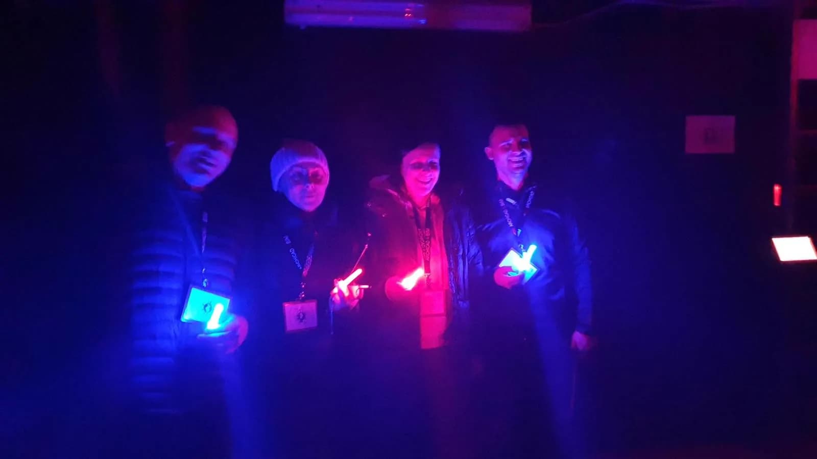 Neon night game
